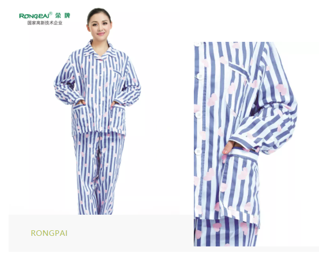 熊猫体育医纺格纹医用面料