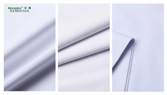 熊猫体育医纺白大褂面料