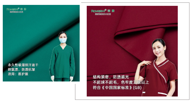 熊猫体育医纺医用工作服